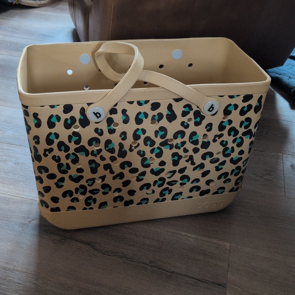 Leopard Print Bogg Bag